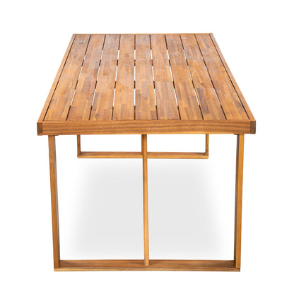 7 Pieces Acacia Wood Outdoor Dining Set