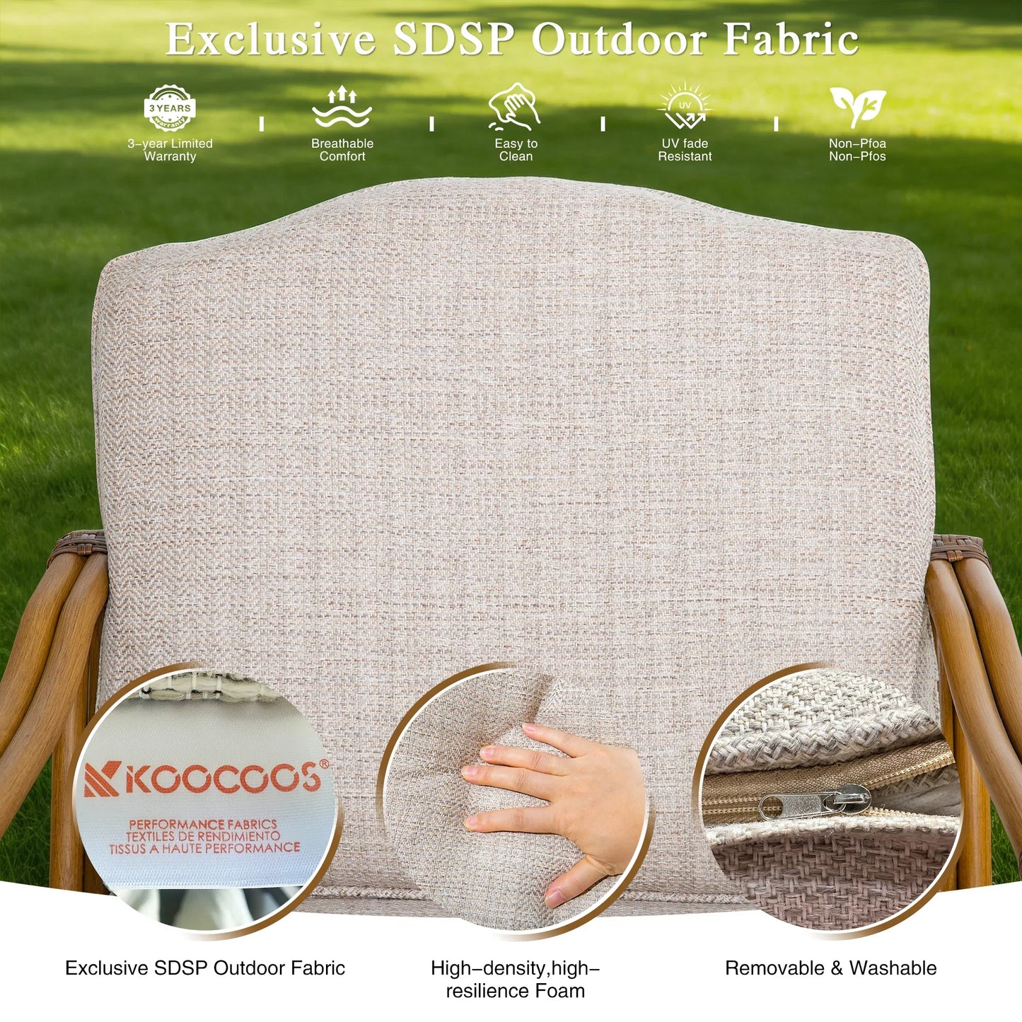 Arcadia Weather-Resistant Outdoor 84"L Dining Table and 6 Armchair