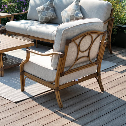 Arcadia 2 Patio Lounge Chair and Side Table