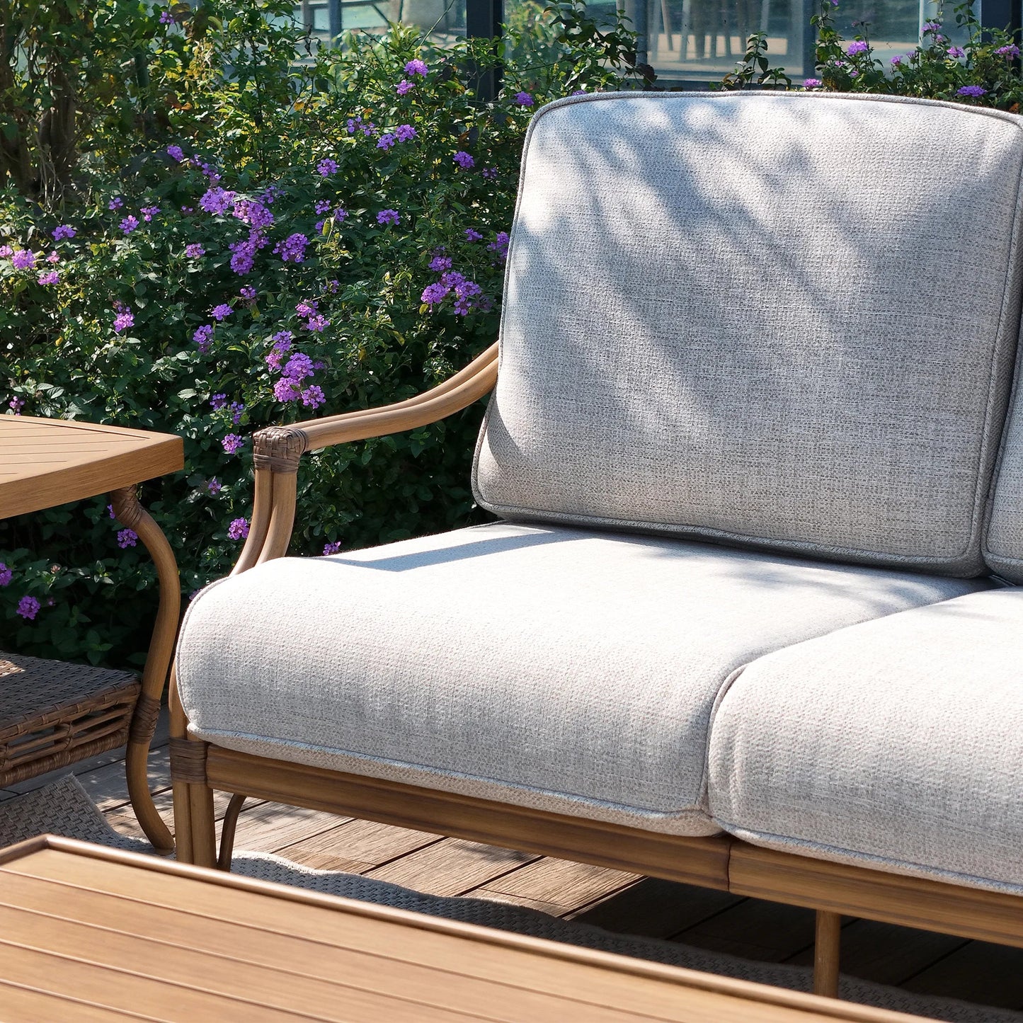 Arcadia 5 Pieces Outdoor Sofa Set with Deep Lounge Chair