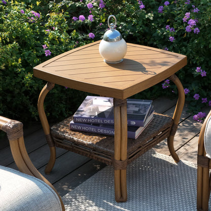 Arcadia 2 Patio Lounge Chair and Side Table