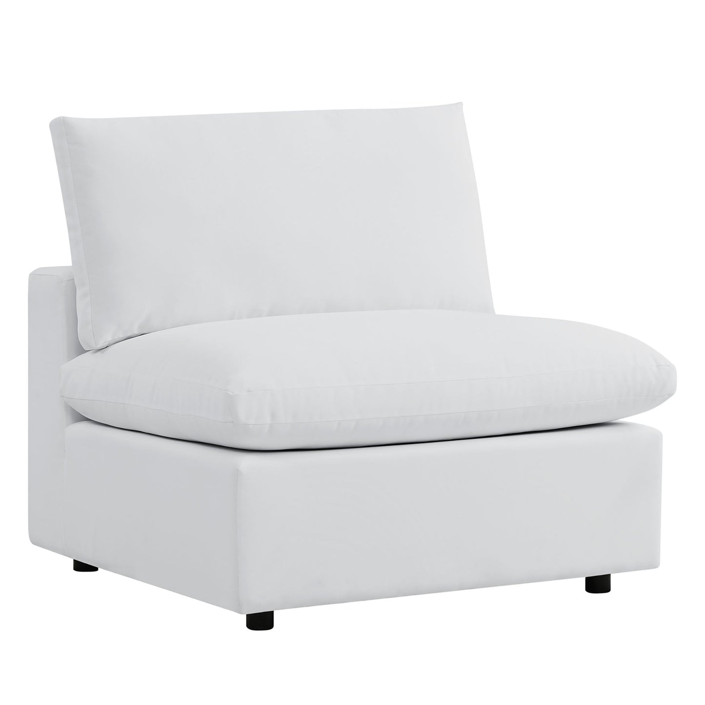 Commix Outdoor Sectional Sofa 5 Piece Sunbrella® White Collection at Patio Elegance