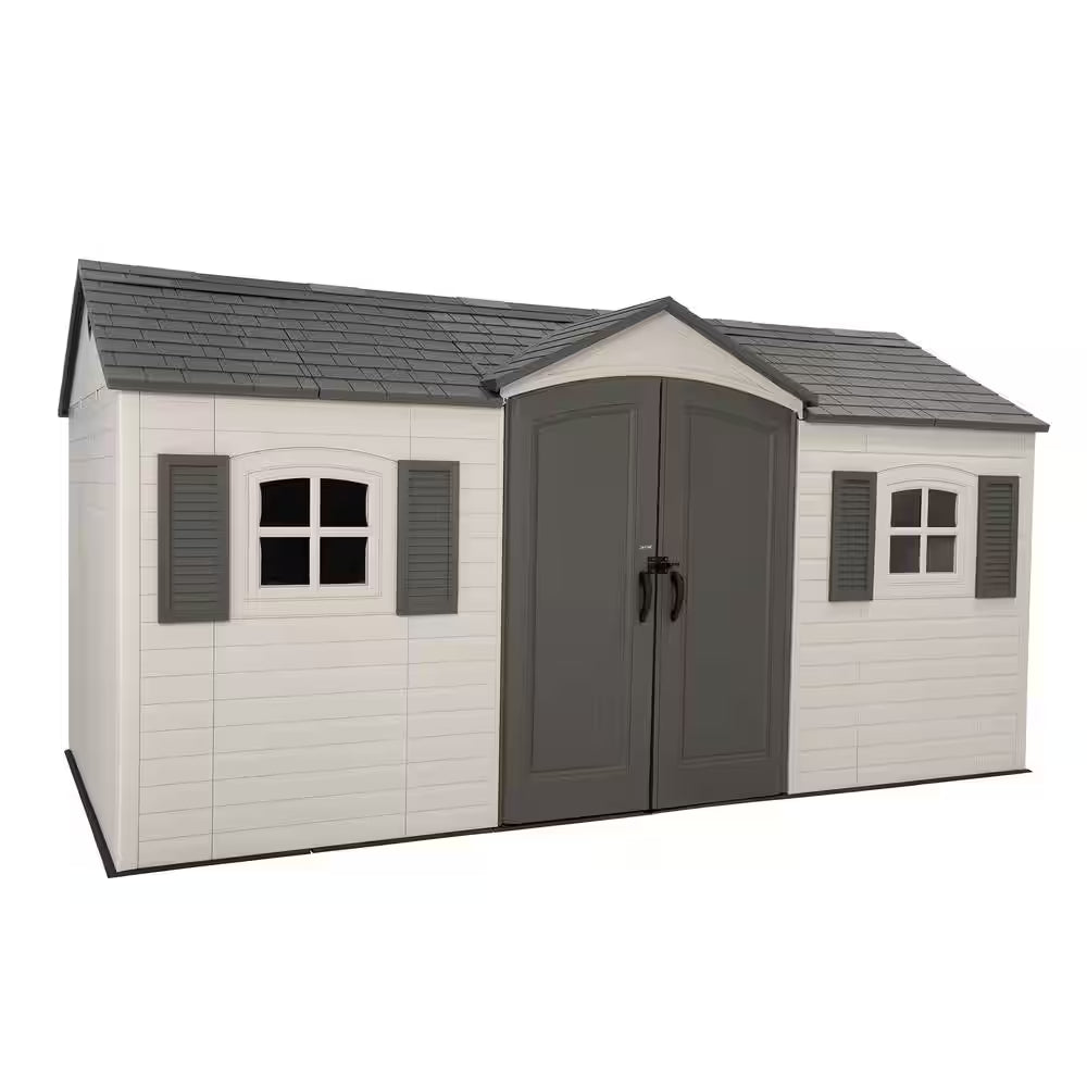 Legacy 15 Ft. W X 8 Ft. D Resin Outdoor Storage Shed (109 Sq. Ft.)