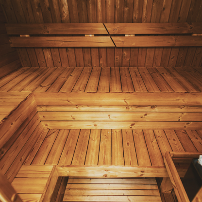 Mande MW20 Outdoor ThermoWood Sauna – Premium Backyard Relaxation by Patio Elegance