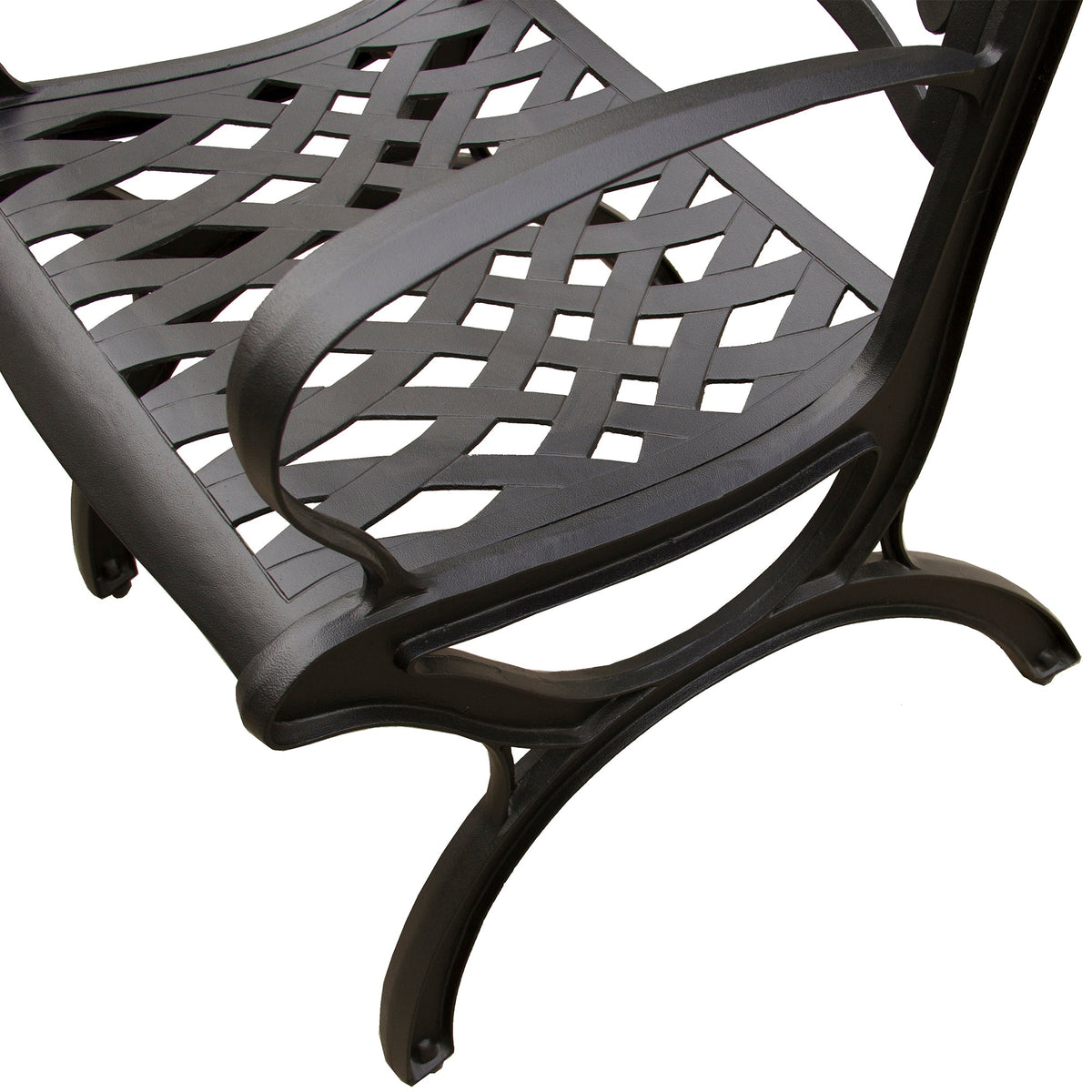 Outdoor Aluminum 9pc Large Oval Patio Dining Set Eight Chairs